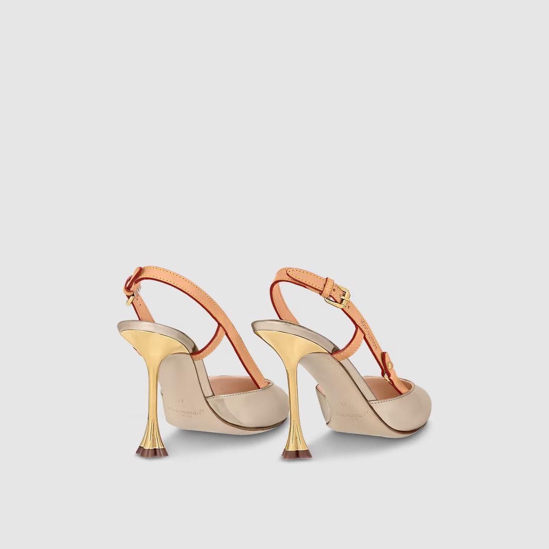 Giày Louis Vuitton Cao Gót Blossom Slingback Nữ Cao